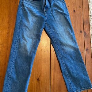 Loft straight jeans petite